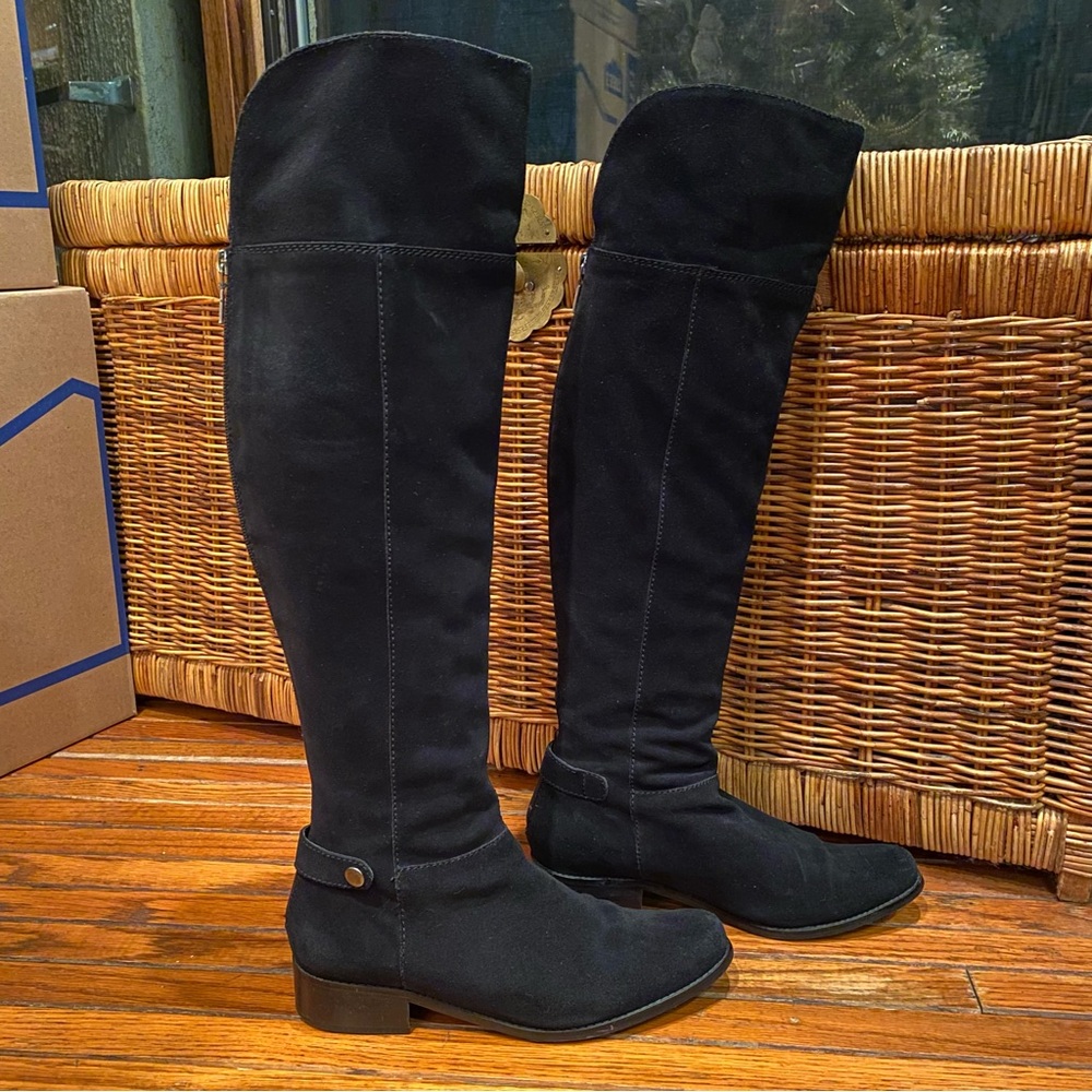 Seychelles Genuine Suede Leather Over the Knee Riding Style Classic Boots Size 9